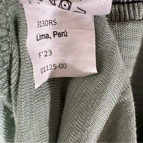 Nation LTD Habiba Tank Sage Green Smocked ruffles - Picture 10 of 11